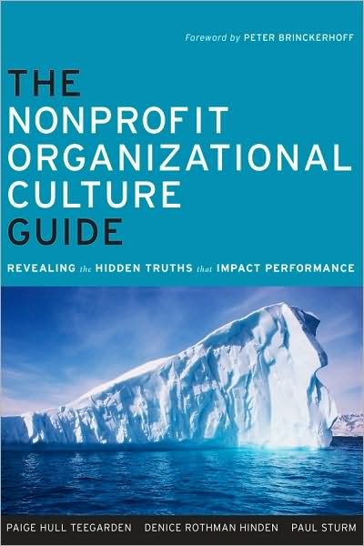 Cover for Teegarden, Paige Hull (Think Outside Consulting) · The Nonprofit Organizational Culture Guide: Revealing the Hidden Truths That Impact Performance (Paperback Bog) (2011)