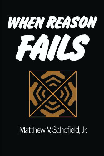 Cover for Matt Schofield · When Reason Fails (Paperback Bog) (2000)