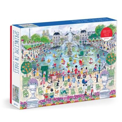 Cover for Galison · Michael Storrings Springtime in Paris 1000 Piece Puzzle (SPILL) (2024)