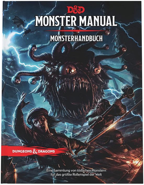 Cover for Dungeons &amp; Dragons · Dungeons &amp; Dragons RPG Monsterhandbuch deutsch (Legetøj) (2021)