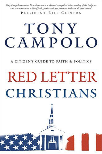 Cover for Tony Campolo · Red Letter Christians – A Citizen's Guide to Faith and Politics (Pocketbok) (2013)