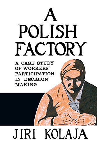 Cover for Jiri Kolaja · A Polish Factory: A Case Study of Workers' Participation in Decision Making (Paperback Book) (2014)