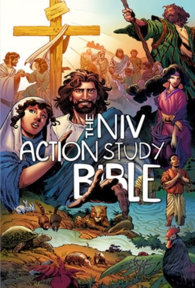 Cover for Sergio Cariello · The Niv, Action Study Bible (Innbunden bok) (2018)