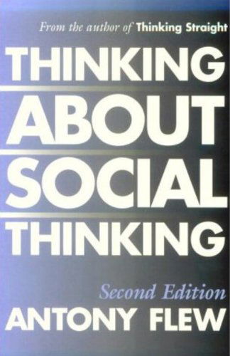 Cover for Antony G. Flew · Thinking about Social Thinking (Paperback Book) [2 Rep Sub edition] (1995)