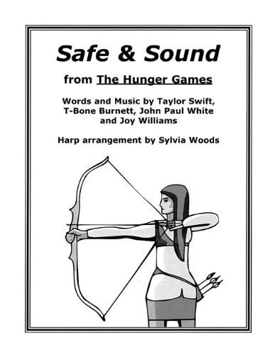 Cover for Sylvia Woods · Safe &amp; Sound (The Hunger Games) Arranged for Harp (Paperback Book) (2013)