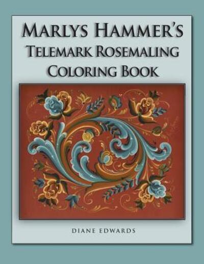 Cover for Marlys Hammer · Marlys Hammer's Telemark Rosemaling Coloring Book (Paperback Book) (2019)