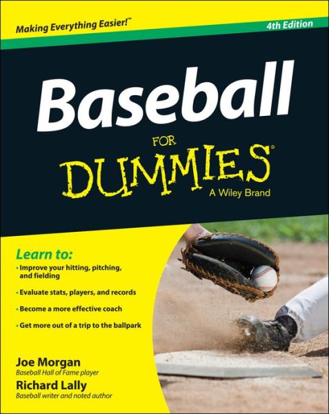 Baseball For Dummies - Joe Morgan - Boeken - John Wiley & Sons Inc - 9781118510544 - 8 april 2014