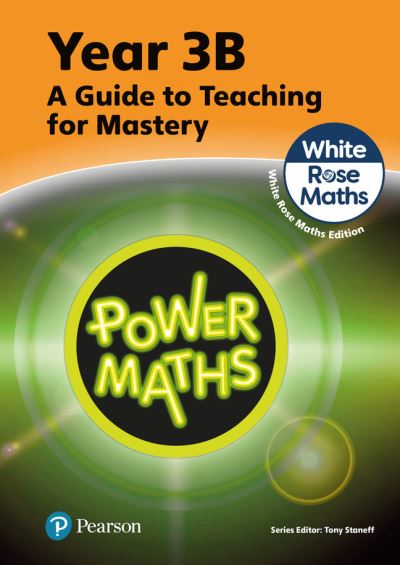 Cover for Tony Staneff · Power Maths Teaching Guide 3B - White Rose Maths edition - Power Maths Print (Paperback Book) (2023)