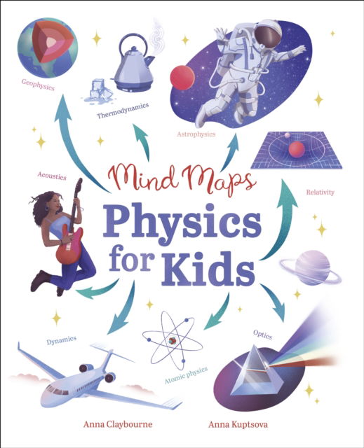 Cover for Anna Claybourne · Mind Maps: Physics for Kids - Mind Maps (Inbunden Bok) (2025)