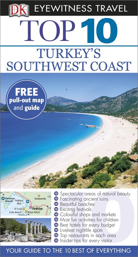 DK Eyewitness Top 10 Turkey's Southwest Coast - Pocket Travel Guide - DK Eyewitness - Bøger - Dorling Kindersley Ltd - 9781409373544 - 19. januar 2014