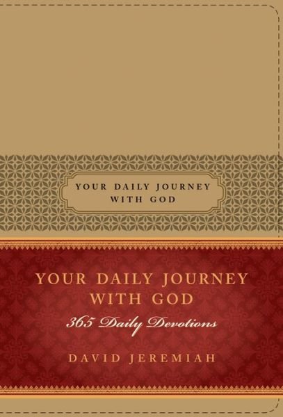 Cover for David Jeremiah · Your Daily Journey with God (Leather Book) (2016)
