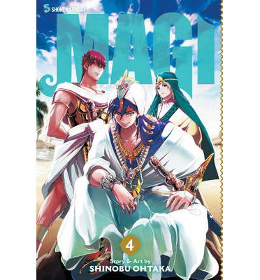 Cover for Shinobu Ohtaka · Magi: The Labyrinth of Magic, Vol. 4 - Magi (Pocketbok) (2014)