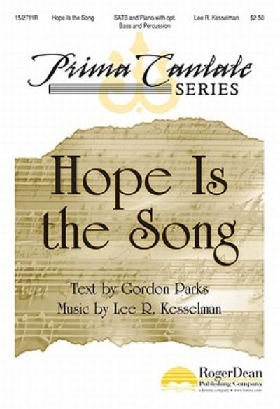 Cover for Gordon Parks · Hope is the Song (Partituren) (2010)