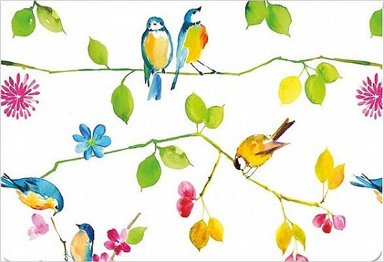 Note Card Watercolor Birds - Peter Pauper Press - Boeken - Peter Pauper Press Inc,US - 9781441304544 - 2011