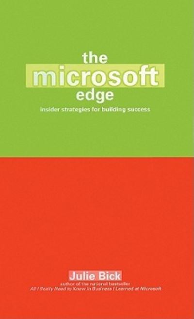 Cover for Julie Bick · The Microsoft Edge Lib/E (CD) (2011)