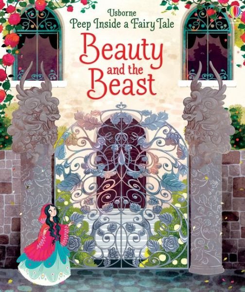 Cover for Anna Milbourne · Peep Inside a Fairy Tale Beauty and the Beast - Peep Inside a Fairy Tale (Board book) (2017)