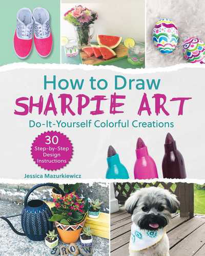 Cover for Jessica Mazurkiewicz · How to Draw Sharpie Art (Paperback Book) (2019)