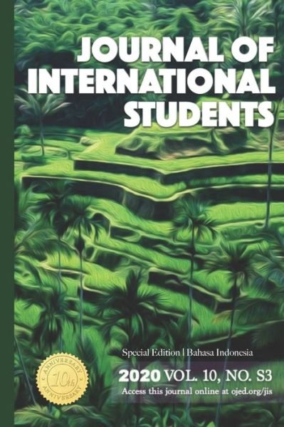 Cover for Jis Editors · Journal of International Students 2020 Vol 10 No S3 (Paperback Bog) (2019)