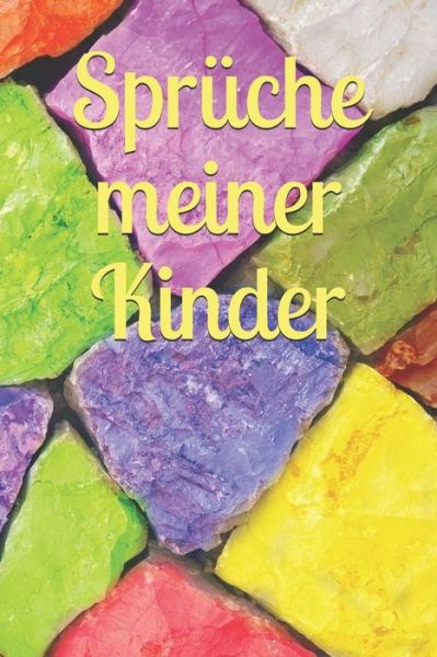 Cover for Klara Kleingrun · Spr che Meiner Kinder (Paperback Book) (2019)