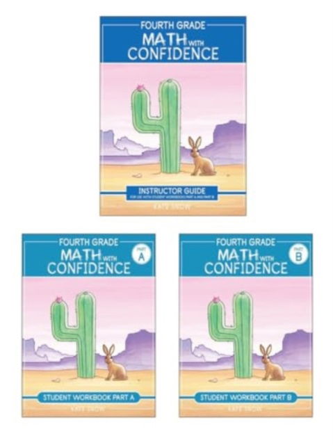 Cover for Kate Snow · Fourth Grade Math with Confidence Complete Bundle - Math with Confidence (Paperback Bog) (2024)