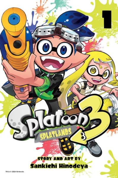 Cover for Sankichi Hinodeya · Splatoon 3: Splatlands, Vol. 1 - Splatoon 3: Splatlands (Pocketbok) (2024)