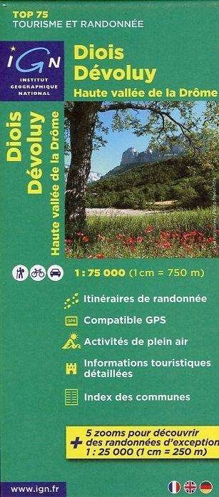 Cover for Ign · IGN TOP75: Diois - Devoluy - Hauge Vallée de la Drôme (Tryksag) (2015)