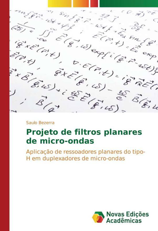 Cover for Bezerra · Projeto de filtros planares de (Book)