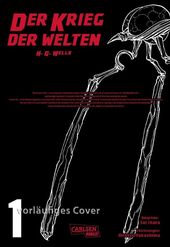 H.G. Wells - Der Krieg der Welten  1 - H. G. Wells - Bøger - Carlsen Verlag GmbH - 9783551771544 - 1. marts 2022