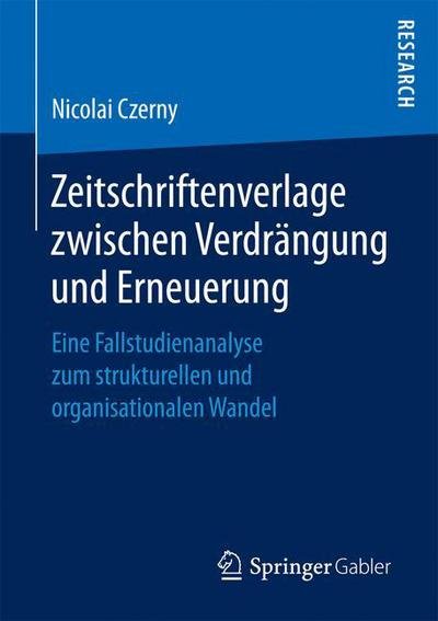 Cover for Czerny · Zeitschriftenverlage zwischen Ve (Buch) (2017)