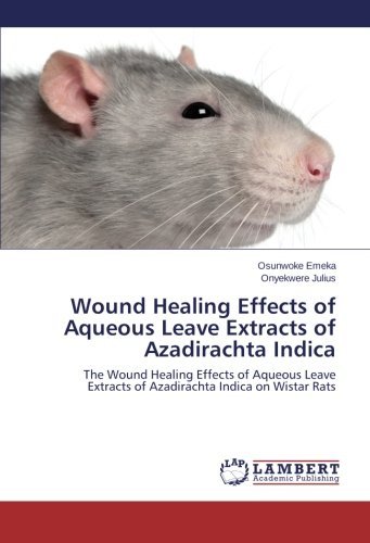 Cover for Onyekwere Julius · Wound Healing Effects of Aqueous Leave Extracts of Azadirachta Indica: the Wound Healing Effects of Aqueous Leave Extracts of Azadirachta Indica on Wistar Rats (Paperback Book) (2014)