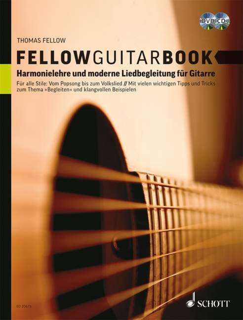 Cover for Thomas Fellow · Fellow Guitar Book,m.CD-A.+DVD.ED20675 (Book)