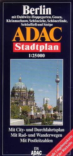 Berlin - ADAC Verlag - Books - Adac city maps - 9783826400544 - January 3, 2001