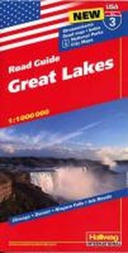 Hallwag · Hallwag USA Road Guide. Great Lakes (Book) (2001)