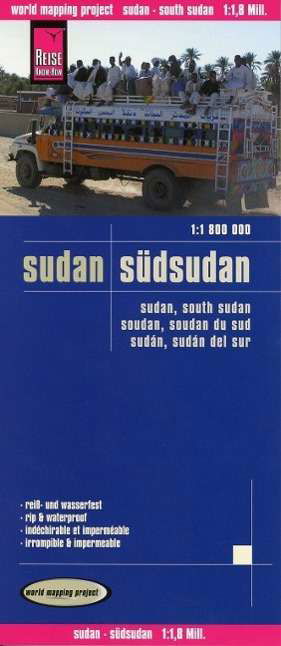 Cover for Reise Know-How · Sudan / South Sudan (1:1.800.000) (Landkart) (2013)