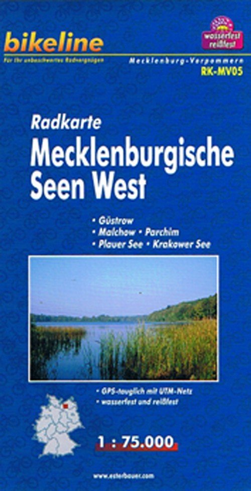 Esterbauer · Radkarte Mecklenburgische Seen West (Book) (2012)