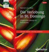 Kleist:die Verlobung In St. Domingo,mp - Heinrich von Kleist - Książki - Der Audio Verlag - 9783862318544 - 