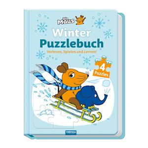 Cover for Trötsch Verlag GmbH &amp; Co.KG · Trötsch Die Maus Winter-Puzzlebuch Puzzlebuch (Buch) (2024)