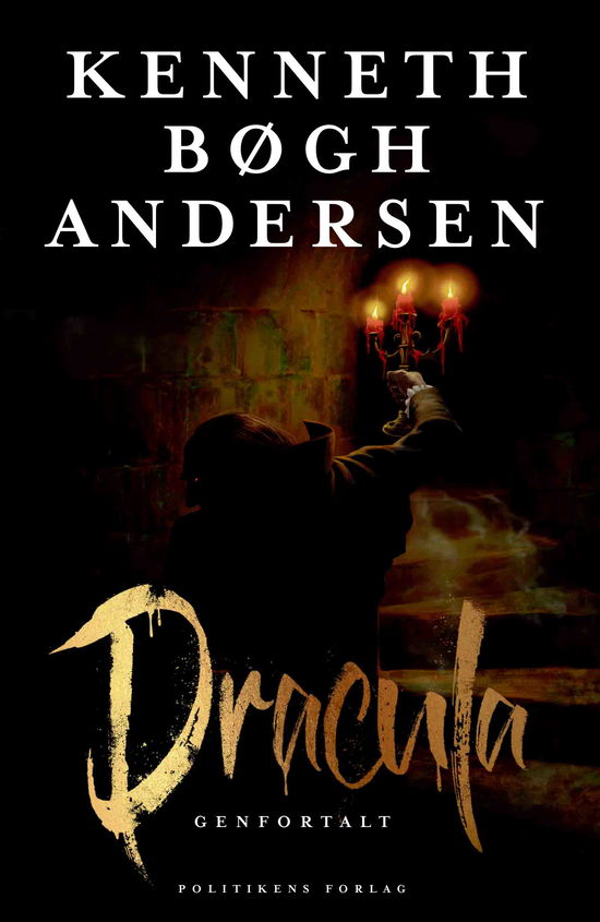 Cover for Kenneth Bøgh Andersen · Dracula genfortalt (Innbunden bok) [1. utgave] (2023)