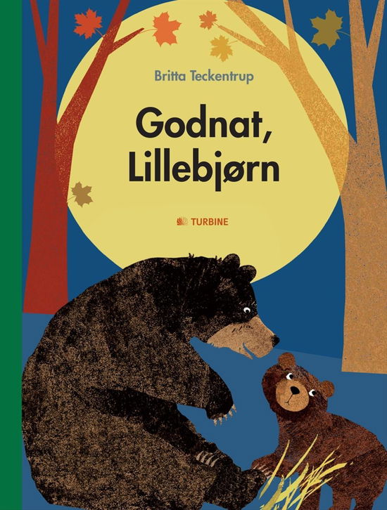 Cover for Britta Teckentrup · Godnat, Lillebjørn (Bound Book) [Indbundet] (2014)