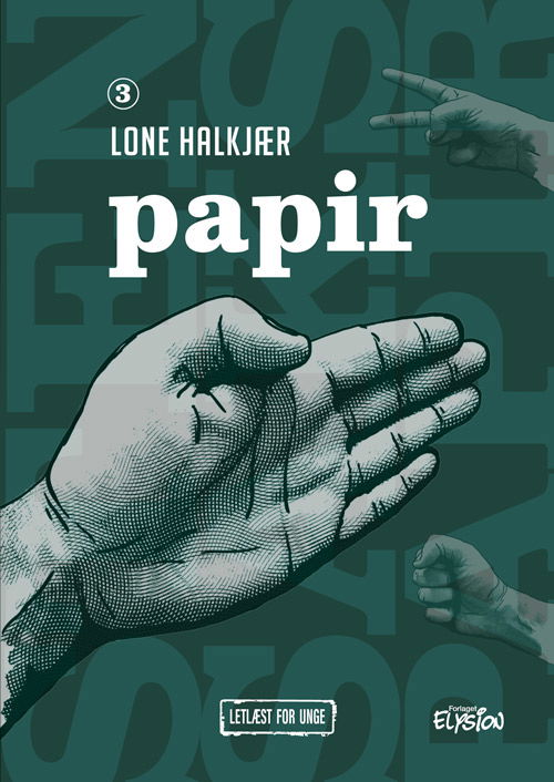 Cover for Lone Halkjær · Sten, Saks, Papir: Papir (Hardcover Book) [1º edição] (2024)