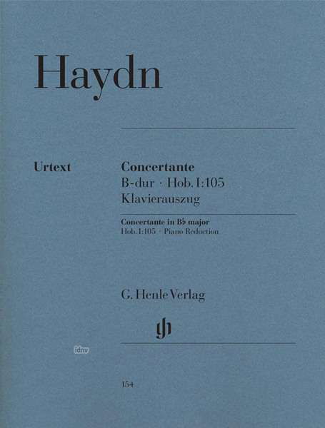 Cover for Haydn · Concertante B Hob.I:105,KA.HN154 (Buch)