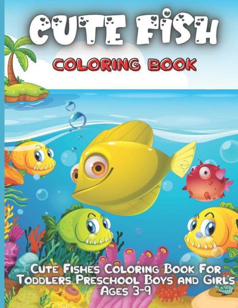 fish color book cute