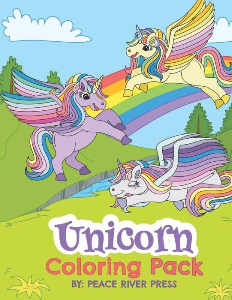 Cover for Peace River Press · Unicorn Coloring Pack (Paperback Book) (2020)