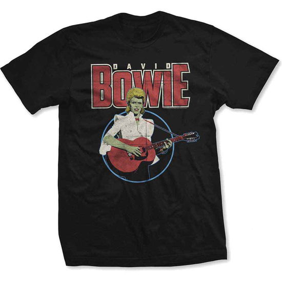 Cover for David Bowie · David Bowie Unisex T-Shirt: Acoustic Bootleg (T-shirt)