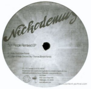 Cover for Nickodemus · Sun People Rmx/ C. Prommer Drumlesson Rm (12&quot;) (2010)