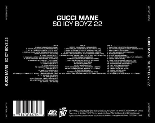 So Icy Boyz 22 - Gucci Mane - Musikk - ATLANTIC - 0075678627545 - 4. november 2022
