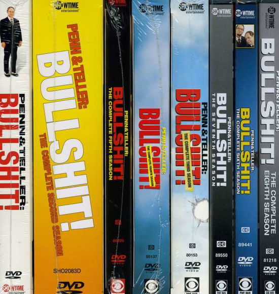 Cover for Penn &amp; Teller Bullshit: 8 Ssn Pack (DVD) (2011)