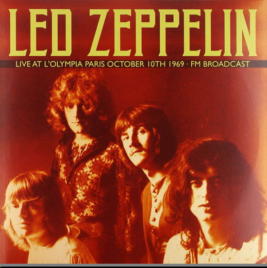 Cover for Led Zeppelin · Live At L'Olympia Paris October 10Th 1969 (LP) (2021)