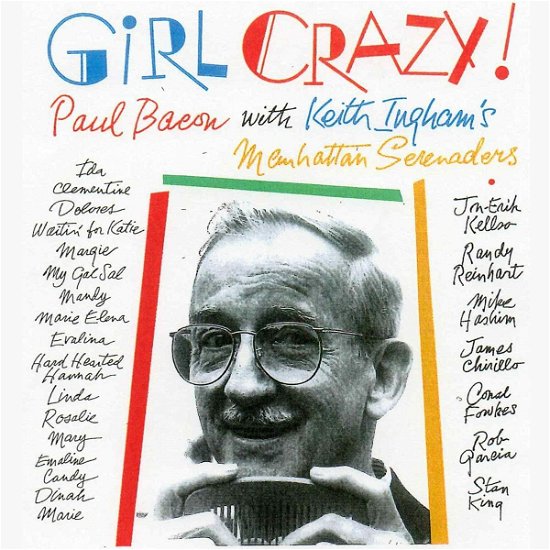 Cover for Paul Bacon · Girl Crazy (CD) (2021)