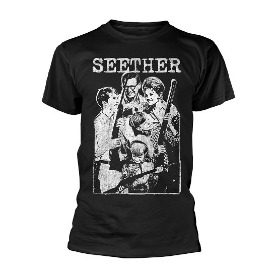 Cover for Seether · Happy Family (T-shirt) [size M] [Black edition] (2018)